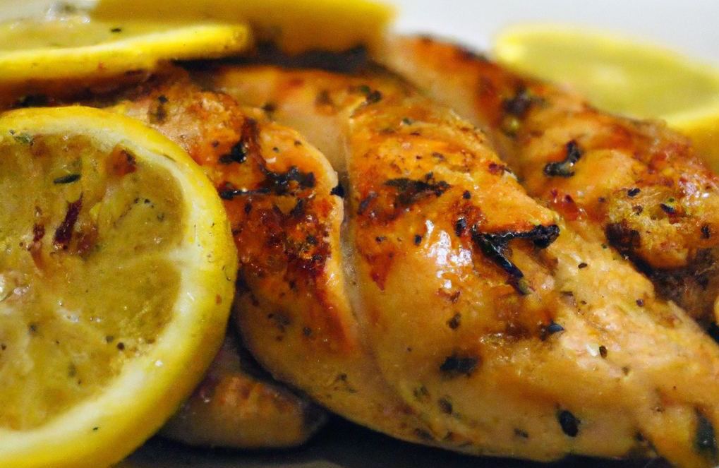 Grilled Lemon Herb Chicken