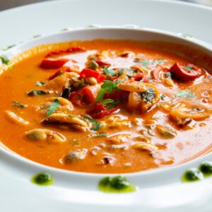 Vegan Tomato and Basil Soup