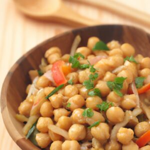 chickpea and vegetable stir fry