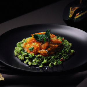 Roasted-Pumpkin-and-Pea-Risotto