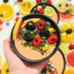 Raspberry and Peanut Butter Smoothie Bowl | AH7.fit™