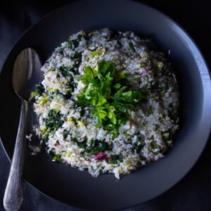 Silver Beet Risotto